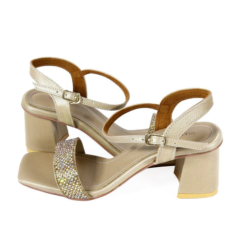 Women Formal Block Heel - 75035S - Block Heel - Walkeaze